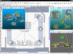 3D Visioner - 3D Visualization for Visio Screenshot
